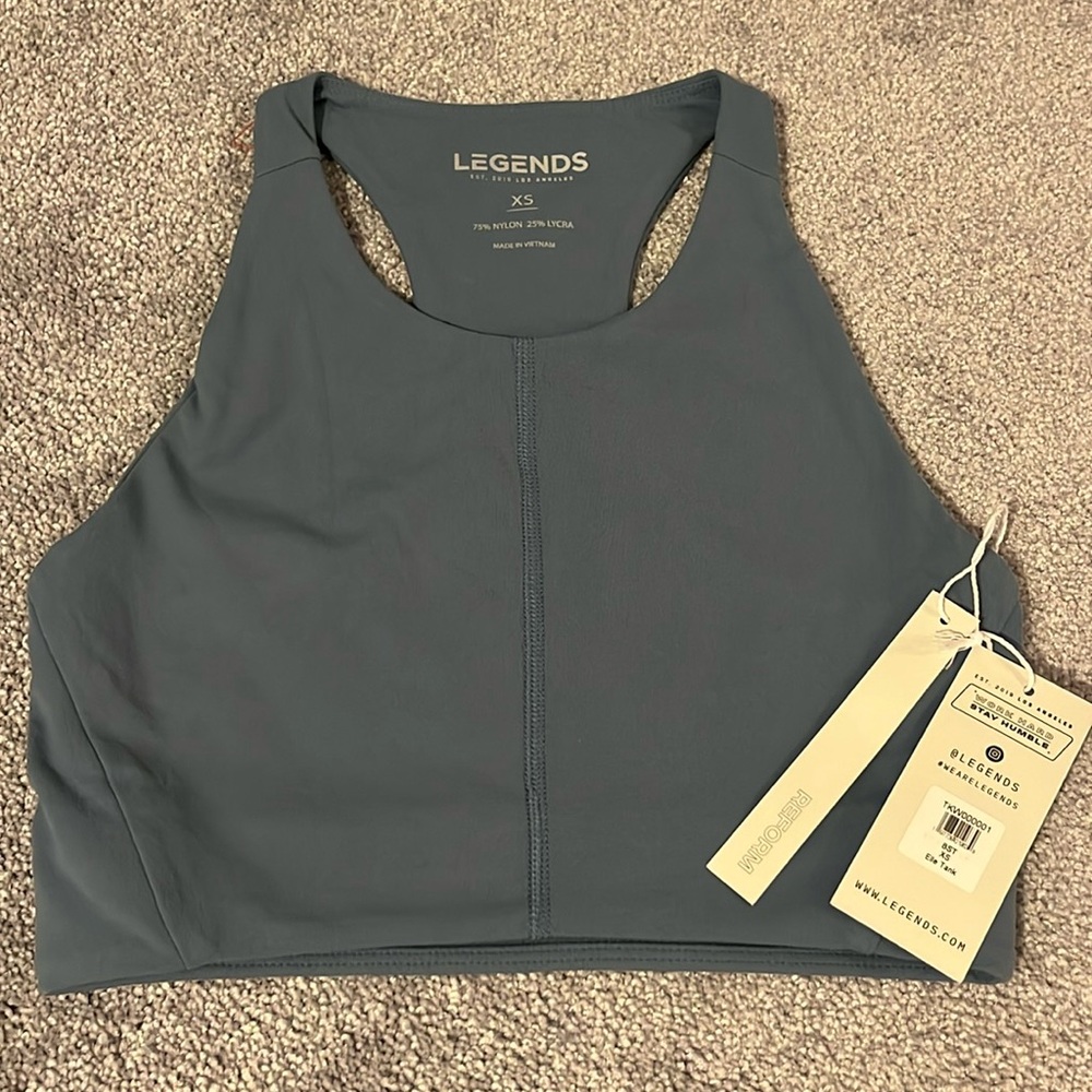 Legends sports bra new with tags xs